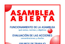 Vecinos y vecinas de Stop Biometano en el Campo de Criptana, Ciudad Real, informan de su próxima asamblea pública