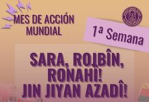 «No a la ocupación en Siria». Convocatoria global en enero de 2025, primera semana de acción en Murcia