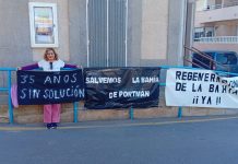 Portmán. A 35 años del corte de los vertidos, aún sin solución para la regeneración de la bahía.