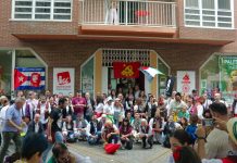 El Bando Republicano de IU y PCE toma la calle en Murcia: “menos armas, más derechos”