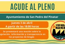 Stop Biogás Mar Menor presentará una moción y llama a acudir al pleno de San Pedro del Pinatar