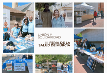 Unión y solidaridad: la labor de los voluntarios contra el hambre y las adicciones en la III Feria de la Salud de Murcia