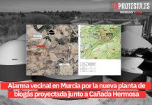 Alarma vecinal en Murcia por la nueva planta de biogás proyectada junto a Cañada Hermosa