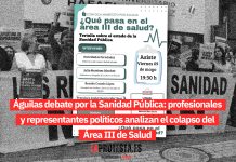 Águilas debate por la Sanidad Pública: profesionales y representantes políticos analizan el colapso del Área III de Salud