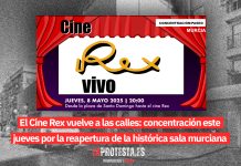 El Cine Rex vuelve a las calles: concentración este jueves por la reapertura de la histórica sala murciana