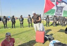 Egipto reprime la Marcha Global a Gaza: centenares de activistas detenidos para frenar una protesta pacífica contra el bloqueo