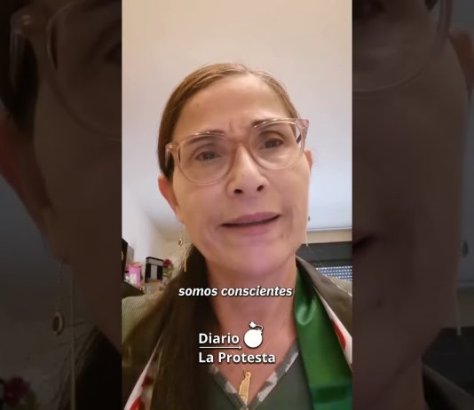 Día 3 de la huelga de hambre de Silvana Rita Garaffa en Pamplona: “Gaza, nuestra brújula”