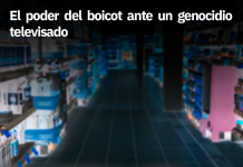El poder del boicot ante un genocidio televisado