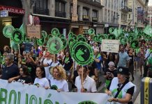 Pacma celebra en Madrid su manifestación estatal“Misión Abolición” contra la tauromaquia