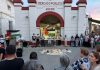Multitudinaria concentración en Alhama de Murcia en apoyo al pueblo palestino