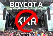 Murcia abre sus puertas a festivales financiados por el fondo KKR, vinculado con la ocupación de Palestina