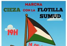 Acciones de solidaridad con el pueblo palestino desde Cieza