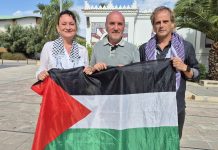 Podemos e IU exigen izar la bandera palestina en la Asamblea el 29 de noviembre, Día Internacional de Solidaridad con el Pueblo Palestino
