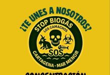 Concentración contra la instalación de la macroplanta de biogás en el Polígono Industrial de Los Camachos