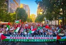 Murcia se moviliza masivamente en la 19ª convocatoria estatal por Palestina: “¡No es una guerra, es un genocidio!”