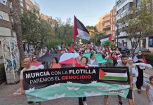Cieza se suma a la huelga general en solidaridad con Palestina