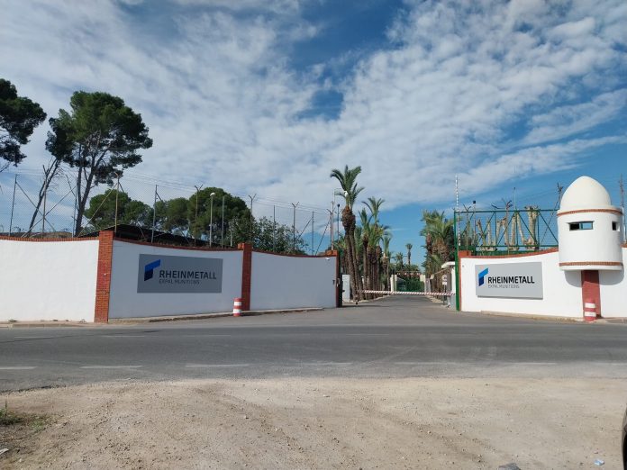 Fábrica de Rheinmetall Expal Munitions en Javalí Viejo Fábrica de Rheinmetall Expal Munitions en Javalí Viejo