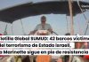 Flotilla Global SUMUD: 42 barcos víctimas del terrorismo de Estado israelí, el Marinette sigue en pie de resistencia