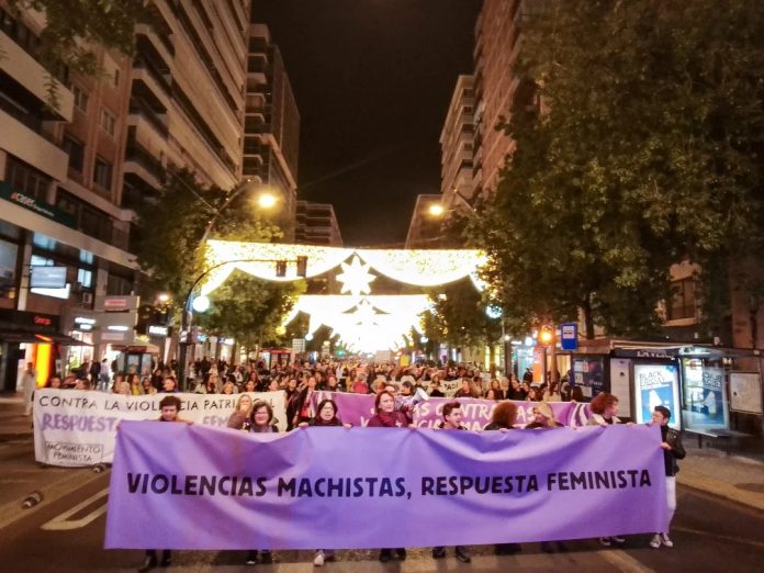 Movilización del 25N del año 2024 en Murcia | Dominic D. Skerrett