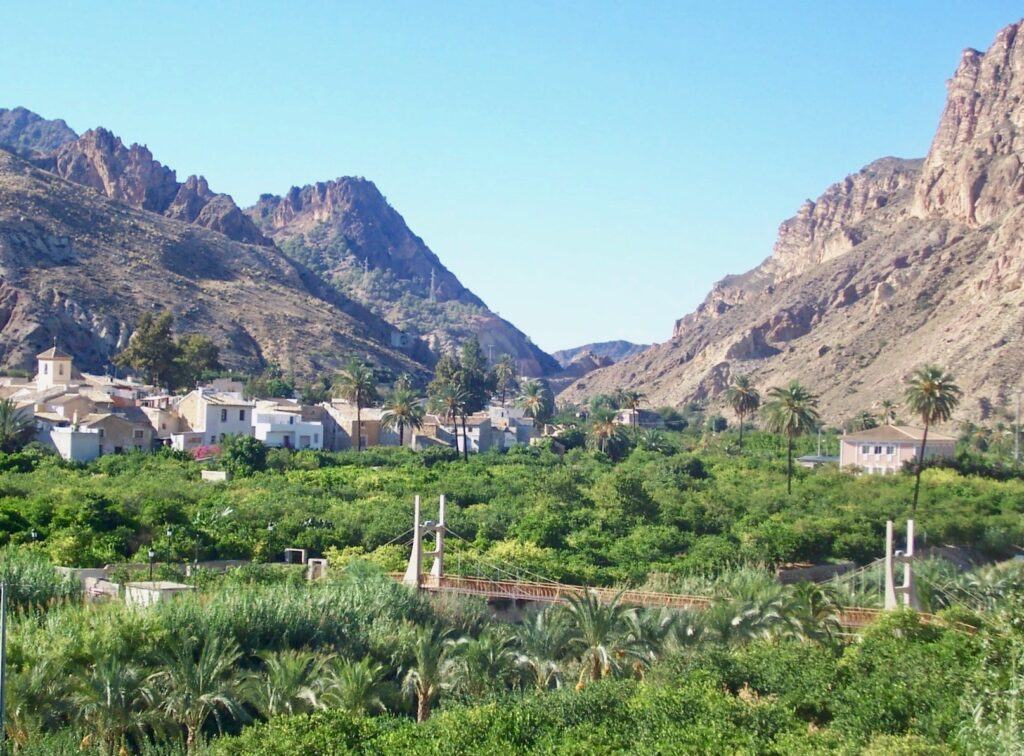 Fotografía que recoge la belleza patrimonial única del Valle del Ricote | Foto: La Carraíla