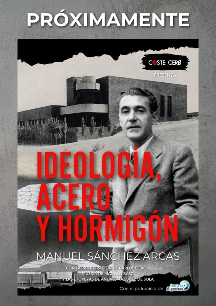 Cartel de la proyección en el auditorio Millán Picazo de Algeciras 