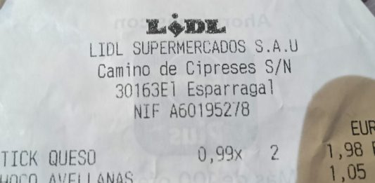 Ticket de compra de supermercado | Dominic D. Skerrett