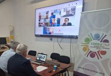 La Comisión en Defensa del Corredor Ferroviario Cartagena – Albacete traslada sus reivindicaciones al Ministerio de Transportes y Movilidad Sostenible Reunión con el Director General del Sector Ferroviario del Ministerio de Transportes y Movilidad Sostenible, Carlos María Juárez Colera | Foto: Consumur