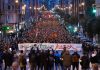 Miles de personas desbordan Bilbao en una marcha antifascista convocada por EH Bildu para frenar al “bloque reaccionario” de PP y Vox Miles de personas secundan la marcha de Bildu, que se compromete a parar a PP y Vox | EH Bildu