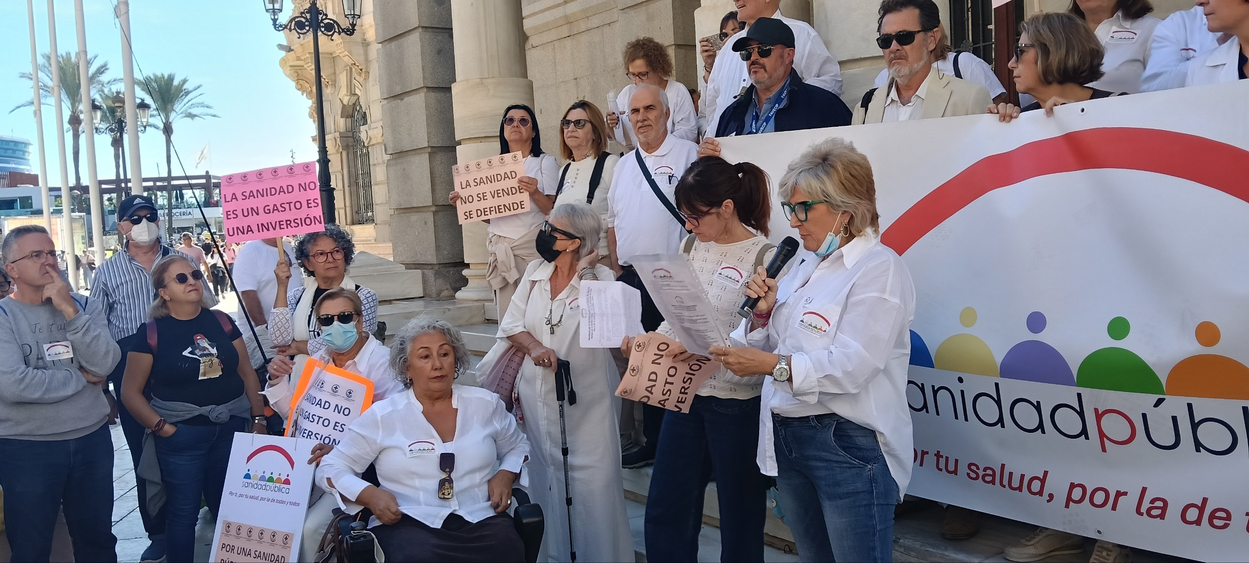 Lectura del Manifiesto en Cartagena | Foto.- Dominic D. Skerrett