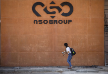 Connivencia criminal: empresas israelíes controlan sistemas de espionaje y seguridad del Estado español y de la Generalitat de Cataluña La fachada de una de las sucursales de la empresa israelí NSO Group. Amir Levy / Getty Images