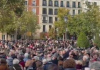 Multitudinaria protesta en Madrid ante el Tribunal Supremo contra la condena al fiscal general, que califican de “maniobra política” Manifestación contra la sentencia al fiscal general en el Supremo (Foto: Captura vídeo 'X')