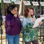 Concentración en Archena por el 25N: “Nuestros cuerpos no están hechos para sus violencias” Captura de video de la concentración feminista esta mañana en Archena | IU-Verdes Archena