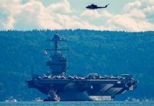 La Red en Defensa de la Humanidad alerta sobre los riesgos de la Operación Lanza del Sur para Venezuela Portaaviones estadounidense | Prensa Latina