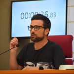 Izquierda Unida-Verdes renueva a Alberto Martínez como coordinador local en Yecla El portavoz del grupo municipal y coordinador local de IU, Alberto Martínez, durante la celebración de un pleno | IU-Verdes Yecla