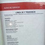 Alertan que la inauguración del tranvibús llega acompañada de recortes en el transporte público de los barrios más vulnerables de Murcia Nuevo horario de la línea 26 de Murcia tras el 9 de diciembre | IU-Verdes