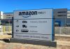Amazon RMU1 vulnera el derecho a huelga mientras la plantilla vuelve a parar la cadena de distribución desde hoy Entrada al gigante logístico de la multinacional en la pedanía murciana de Corvera | Dominic D. Skerrett