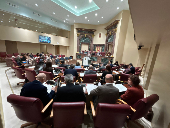 Reunión del Pleno de la Asamblea Regional de Murcia esta mañana en Cartagena | A.R.M.