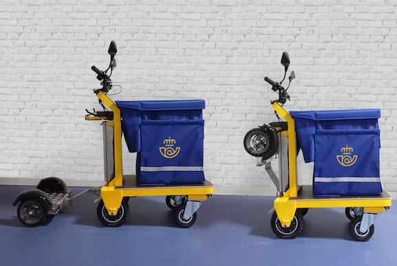 Los carritos de reparto comprados por Correos | Correos Los carritos de reparto comprados por Correos | Correos