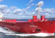 La RESCOP denuncia la llegada de dos nuevos buques con cargamento de ICL a Cartagena y Barcelona Fotografía del carguero Abana | VesselFinder