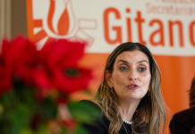 La Fundación Secretariado Gitano presenta el barómetro “La Mirada Social sobre el Pueblo Gitano en España” La directora general de la Fundación Secretariado Gitano, Sara Giménez. | Sergio Pérez (EFE)