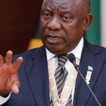 Sudáfrica rechaza el secuestro del líder venezolano y su esposa Imagen de archivo del presidente sudafricano Cyril Ramaphosa