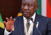 Sudáfrica rechaza el secuestro del líder venezolano y su esposa Imagen de archivo del presidente sudafricano Cyril Ramaphosa