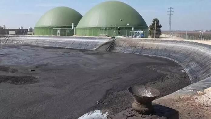 Imagen de archivo de una planta de biogás