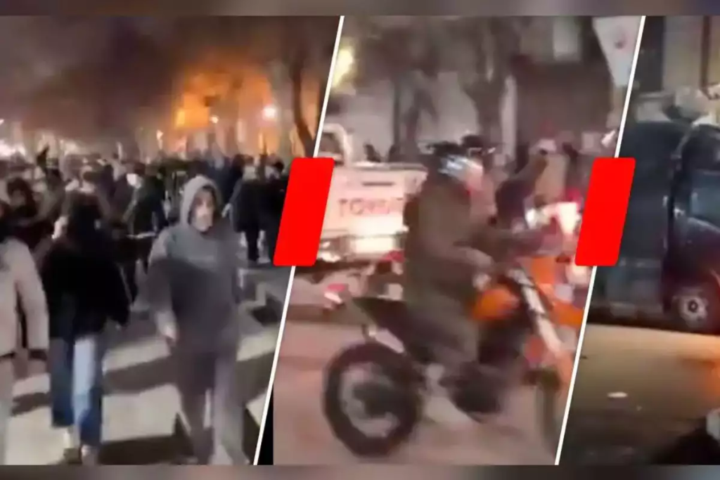 Protestas en Irán el 1 de enero de 2026 (Redes sociales)