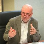 Álvarez-Castellanos: “Escudarse en informes del Estado es un argumento débil para tapar irregularidades” El diputado regional de IU, Jose Luis Álvarez-Castellanos, durante la comparecencia de luis Alberto Marín, esta mañana en la Asamblea Regional | ARM