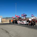 Los trabajadores organizados de Amazon lanzan el tercer número de “The Amazon Worker” con conflictos y victorias sindicales internacionales Trabajadores y tabajadoras de Amazon durante la huelga celebrada en Black Friday | Dominic D. Skerrett