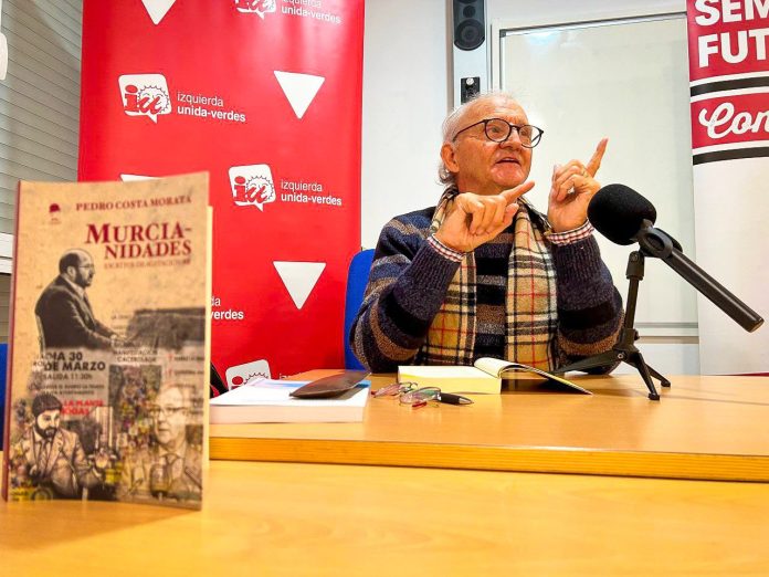 Costa Morata en la presentación de Murcianidades en Fortuna, el pasado 26 de enero | Esther Hidalgo Leal