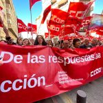 Unai Sordo (CCOO) reclama salarios justos y empleo digno en Murcia: “No hay futuro sin salarios dignos” CCOO toma las puertas de la patronal murciana | Dominic D. Skerrett
