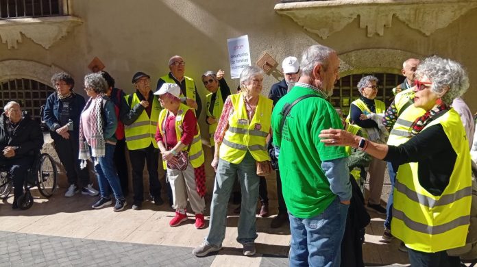 COESPE, PAH y Yayoflautas se movilizan en Murcia para defender el escudo social y exigir pensiones y vivienda digna