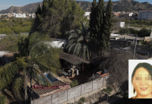 Salma no estás sola | Colectivos feministas de Murcia llaman a la movilización este jueves contra la violencia machista y la impunidad institucional Una vista aérea de la casa en la que ha estado secuestrada Salma, a la derecha de la imagen